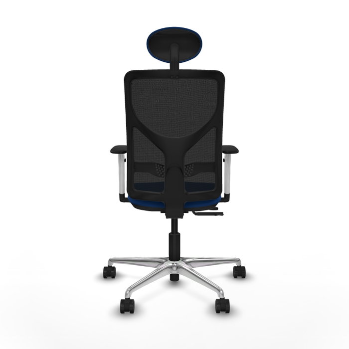 PIQUERAS Y CRESPO Silla de oficina Motilla Azul con mecanismo Sincro/Traslack PIQUERAS Y CRESPO Silla de oficina Motilla Azul con mecanismo Sincro/Traslack