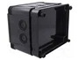 OBO BETTERMANN Caja de conexiones X negra
