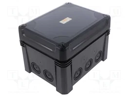OBO BETTERMANN Caja de conexiones X negra