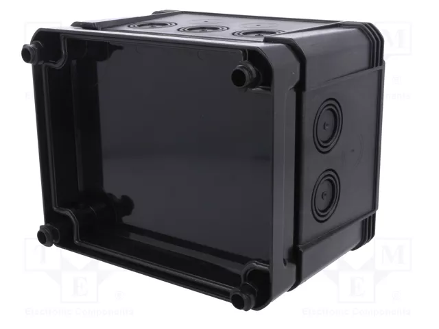 OBO BETTERMANN Caja de conexiones X negra