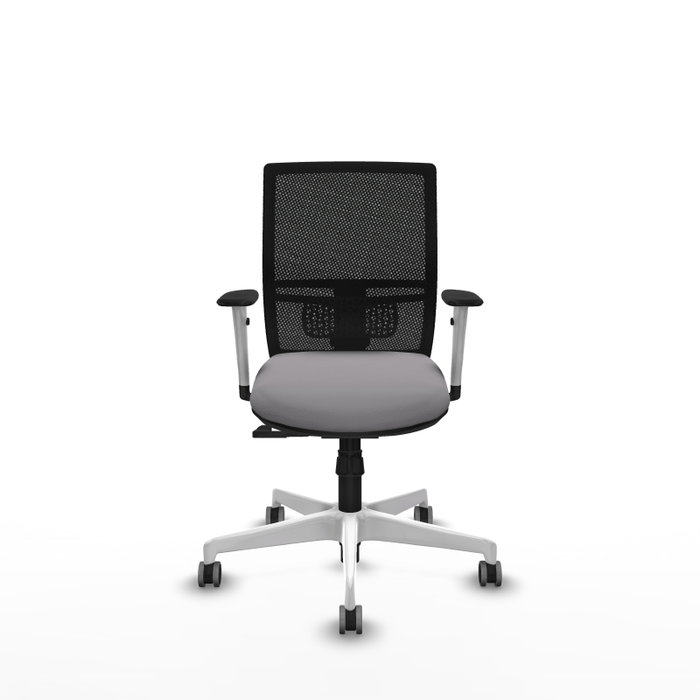 PIQUERAS Y CRESPO Silla de oficina Yunquera con mecanismo Sincro Gris y Negro PIQUERAS Y CRESPO Silla de oficina Yunquera con mecanismo Sincro Gris y Negro
