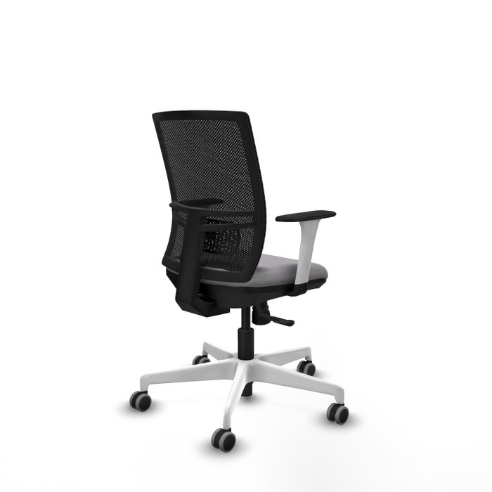 PIQUERAS Y CRESPO Silla de oficina Yunquera con mecanismo Sincro Gris y Negro PIQUERAS Y CRESPO Silla de oficina Yunquera con mecanismo Sincro Gris y Negro