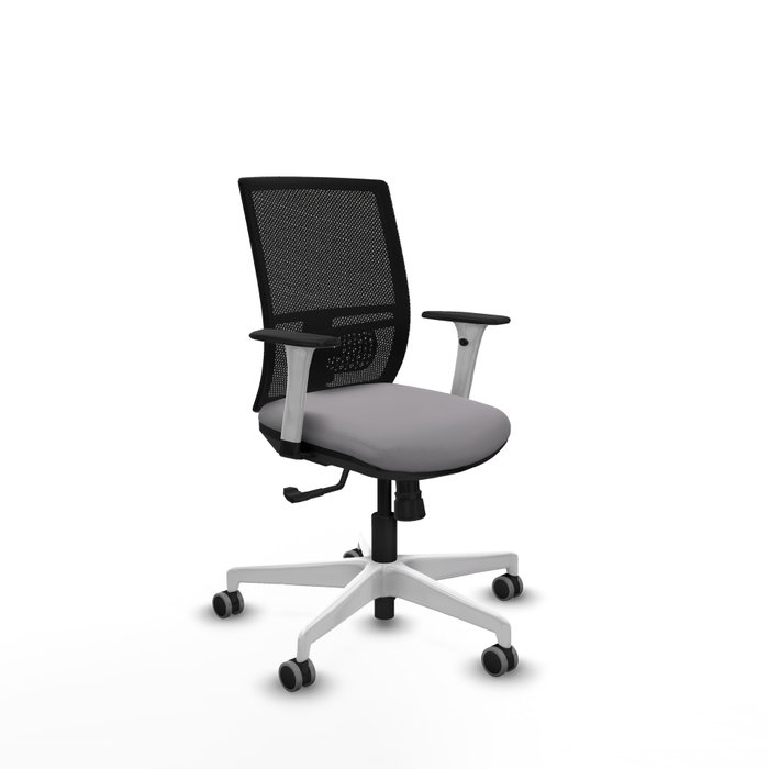 PIQUERAS Y CRESPO Silla de oficina Yunquera con mecanismo Sincro Gris y Negro PIQUERAS Y CRESPO Silla de oficina Yunquera con mecanismo Sincro Gris y Negro