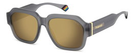 Polaroid PLD-6212-S-X-RIW Gafas de sol Gris/Dorado
