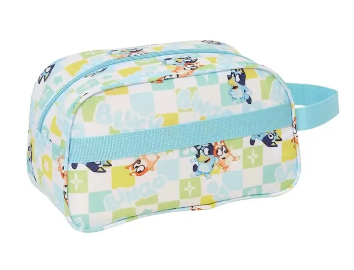 Safta Neceser Bluey con Asa Adaptable al Carro - 150x260x120 mm Safta Neceser Bluey con Asa Adaptable al Carro - 150x260x120 mm