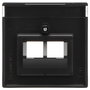 BUSCH-JAEGER Tapa de pared 1710-0-3911 Negro