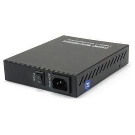 LevelOne GVM-1220 Media Converter 1000Base-T a 1000Base-X Monomodo 20km, 10/100/1000 Mbps, Conector FC/SC/ST