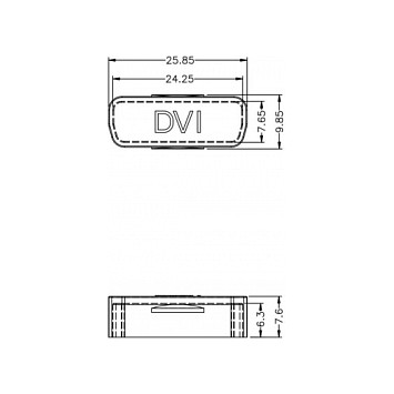 DeLOCK 60161 Cubierta antipolvo para DVI, 10 piezas, transparente DeLOCK 60161 Cubierta antipolvo para DVI, 10 piezas, transparente
