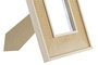 DKD Home Decor Marco de Fotos 10x15 MDF Natural 19x1,5x24 cm