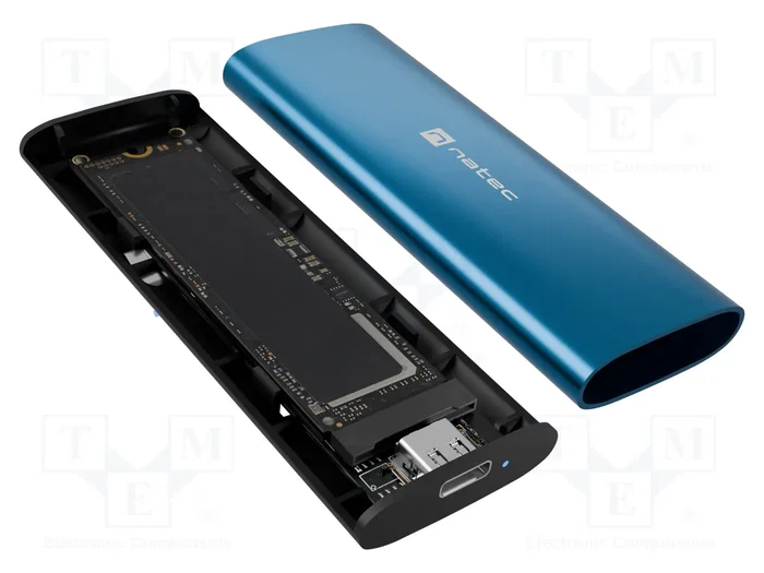Natec Rhino M.2 NVMe Lite Carcasa Externa SSD Azul