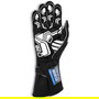 Sparco S00135610NRAF Guantes Tide 2020 FIA 8856-2018 para Competición, Alto Agarre, Antivibración, Palma HTX 3D, Talla 10, Negro Naranja