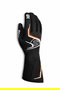 Sparco S00135610NRAF Guantes Tide 2020 FIA 8856-2018 para Competición, Alto Agarre, Antivibración, Palma HTX 3D, Talla 10, Negro Naranja