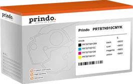 Prindo Multipack PRTBTN910CMYK Classic Negro/Cian/Magenta/Amarillo