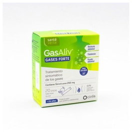 Sante Verte Gasaliv Gases Forte 250 mg 20 sobres