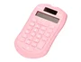 Liderpapel xf41 Calculadora de Bolsillo 8 Dígitos Solar y Pilas Color Rosa