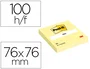 Post-it Bloc de notas adhesivas 76x76 mm Amarillo canario, 10 unidades