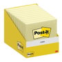 Post-it Bloc de notas adhesivas 76x76 mm Amarillo canario, 10 unidades