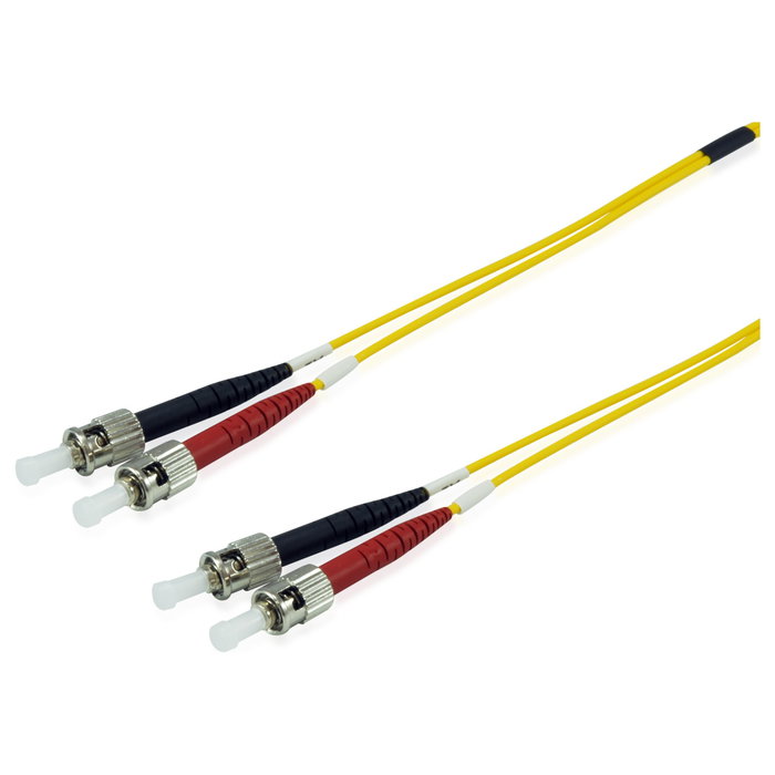 EQUIP 252235 Patchkabel ST a ST 5.00m Singlemode Duplex OS2 Amarillo LSZH EQUIP 252235 Patchkabel ST a ST 5.00m Singlemode Duplex OS2 Amarillo LSZH