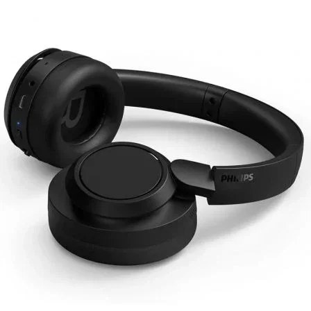 Philips TAH6509BK Auriculares Inalámbricos Bluetooth Negros con Micrófono y Reducción de Ruido Pro