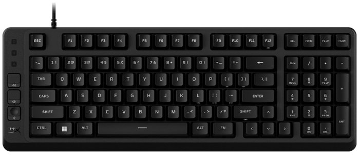 HyperX Eve 1800 Teclado Gaming de Membrana con Retroiluminación RGB Negro