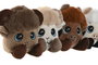 DKD Home Decor Peluches de Animales Multicolor Surtido de 4