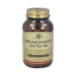 SOLGAR Colina Inositol 250/250mg 50 cápsulas