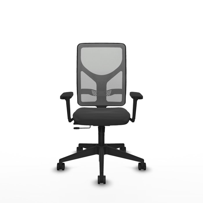 PIQUERAS Y CRESPO Silla de oficina Motilla con mecanismo Sincro/Traslack Gris