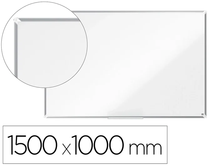 NOBO Pizarra blanca magnética Premium Plus 150x100 cm NOBO Pizarra blanca magnética Premium Plus 150x100 cm