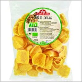 NATURSOY Chips De Lentejas 65Gr. Bio