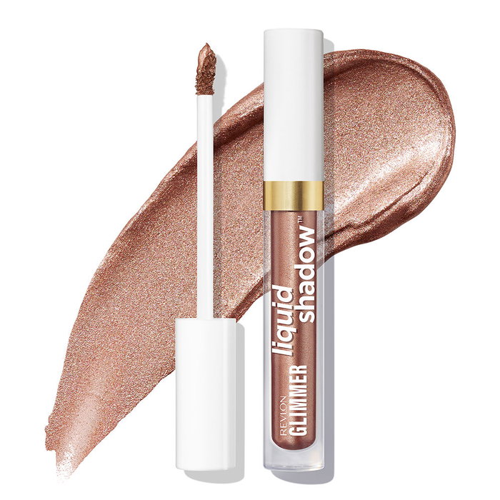REVLON Sombra de Ojos Líquida Glimmer #208 Starstruck - 3 ml - Acabado Perlado, Resistente 24h, Fórmula a Base de Agua