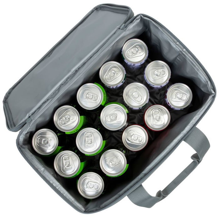 Rivacase 5717 Bolsa Térmica Gremio 17L Gris de Poliéster con Cierre de Cremallera 220x220x350mm Rivacase 5717 Bolsa Térmica Gremio 17L Gris de Poliéster con Cierre de Cremallera 220x220x350mm