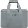 Rivacase 5717 Bolsa Térmica Gremio 17L Gris de Poliéster con Cierre de Cremallera 220x220x350mm
