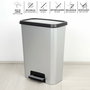 Cubo de basura Curver Gris Plástico 50 L (5 Unidades)
