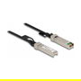 DELOCK Cable Twinax SFP+ a SFP+ 3 metros, 3 m, DeLOCK, Negro, 82599