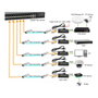 LevelOne GVT-1001 Convertidor de Medios Gigabit Ethernet RJ45 a SFP, Ultra Delgado, 10/100/1000BASE-T, Plug and Play