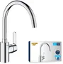 Grohe 31494001 Grifo de Cocina Cromo Caño C Caño Alto Rotación 150°