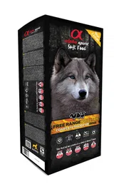 Alpha Spirit Pienso para Perro Adulto Ave Corral Semihúmedo Caja 9 kg