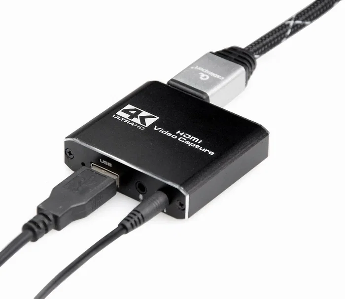 Gembird UHG-4K2-01 Capturadora HDMI USB 4K Negro Gembird UHG-4K2-01 Capturadora HDMI USB 4K Negro