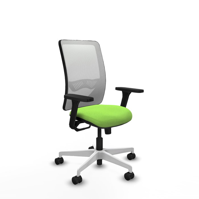 PIQUERAS Y CRESPO Silla de oficina Zulema con Mecanismo Sincro, Pistacho y Blanco PIQUERAS Y CRESPO Silla de oficina Zulema con Mecanismo Sincro, Pistacho y Blanco