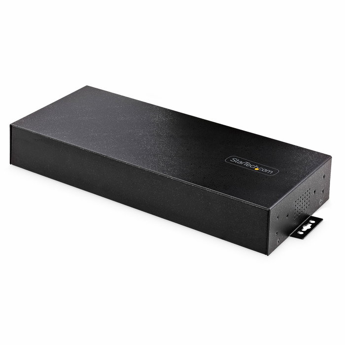 StarTech.com Hub Industrial USB 3.0 de 16 Puertos - Carcasa Metálica, 5 Gbps, Montaje Rack/DIN/Pared, 160W, Compatible con BC 1.2 - Para Entornos Exigentes