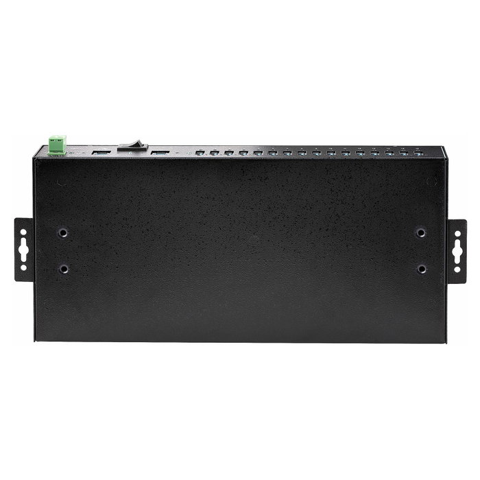 StarTech.com Hub Industrial USB 3.2 de 16 Puertos con Conmutador de Doble Host y Carcasa de Acero StarTech.com Hub Industrial USB 3.2 de 16 Puertos con Conmutador de Doble Host y Carcasa de Acero