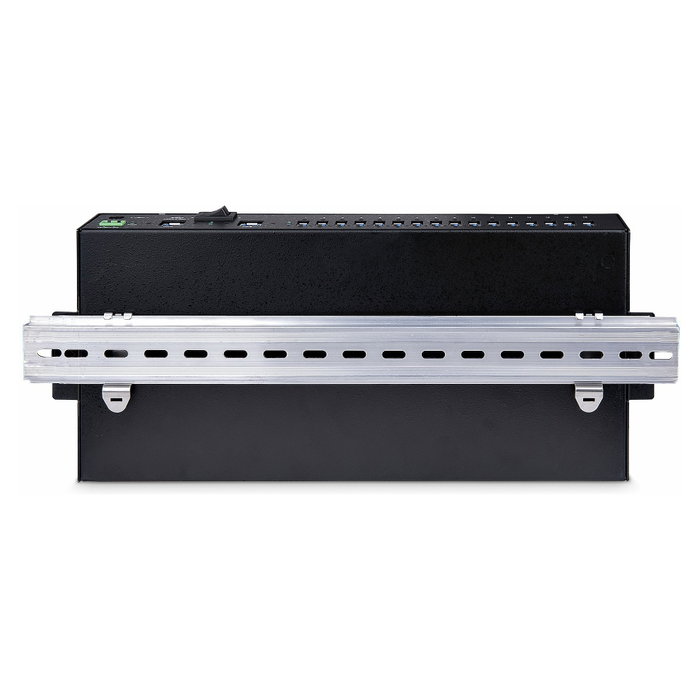 StarTech.com Hub Industrial USB 3.2 de 16 Puertos con Conmutador de Doble Host y Carcasa de Acero StarTech.com Hub Industrial USB 3.2 de 16 Puertos con Conmutador de Doble Host y Carcasa de Acero