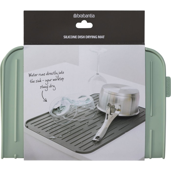 Brabantia Tapete de Drenaje de Silicona Jade Green Brabantia Tapete de Drenaje de Silicona Jade Green