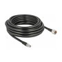 DeLOCK Cable de antena N macho a RP-SMA macho CFD400 LLC400 10 m