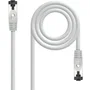 Nano Cable 10.20.2001-L150 Cable de Red RJ45 Cat.8.1 Latiguillo SSTP AWG26 2GHz 40Gbps LSZH Gris 1.5 m