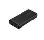 Phoenix Technologies Batería Externa Power Bank 20000mAh con Carga Rápida QC y USB-C Power Delivery (PD), 2 Puertos USB-A, Entrada Micro USB, Negro