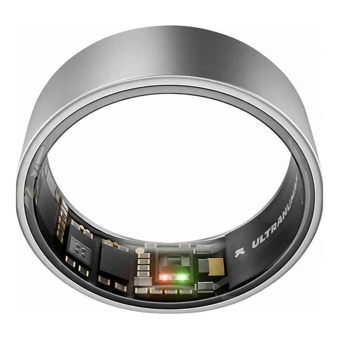 Ultrahuman Ring AIR - Smart Ring para Hombre y Mujer - Monitor de Sueño y Fitness - Pulsómetro - Talla 11 - Titanio