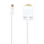 Nanocable Cable Conversor Mini DP Macho a VGA Macho 2m - Blanco