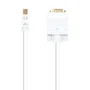 Nanocable Cable conversor Mini DP macho a VGA macho 2m Blanco
