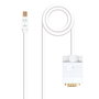 Nanocable Cable Conversor Mini DP Macho a VGA Macho 2m - Blanco